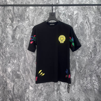 Chrome Heart T Shirts Summer Short Sleeve Street Half Sleeve T-Shirt