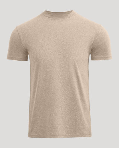 Heather Fennel Classic Crew Neck