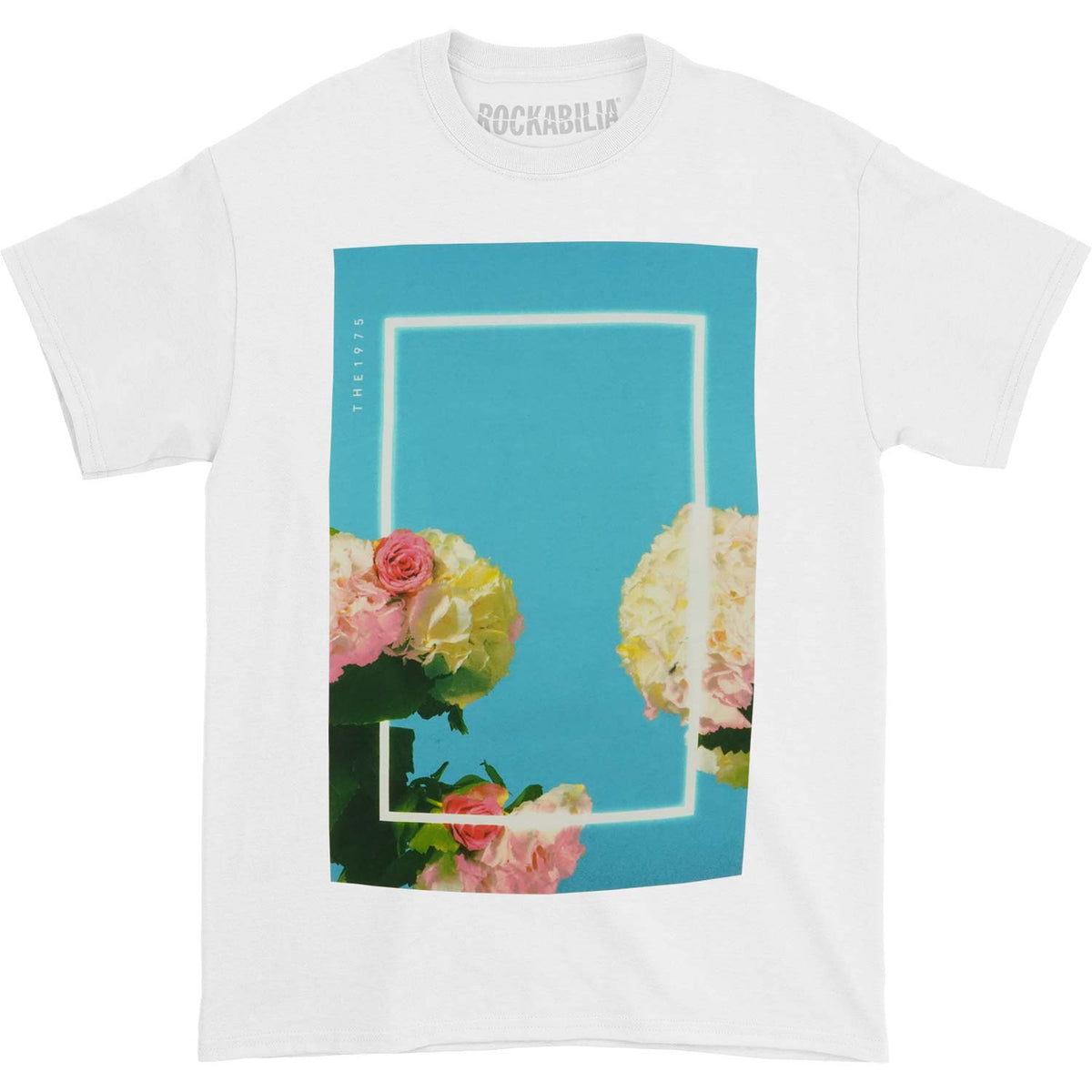 1975 Blue Floral 2016 Spring Tour T-shirt