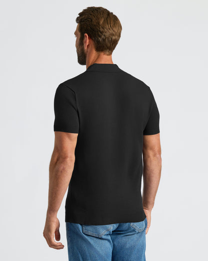 Black Dressy Polo 6-Pack