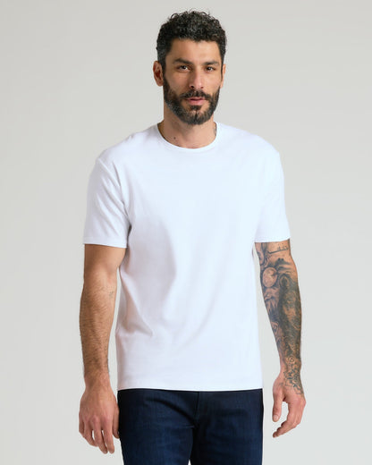 Pima Cotton Blend Crew 2-Pack