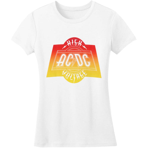 AC/DC High Voltage Jrs Tee Crew Jrs Tee Junior Top