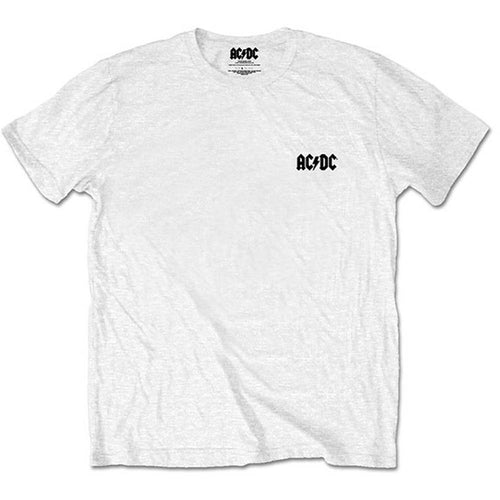 AC/DC About To Rock (Back Print/Retail Pack) Slim Fit T-shirt