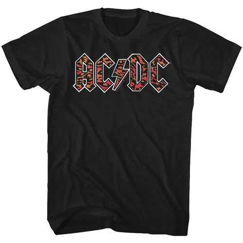 AC/DC Leopard Print T-shirt