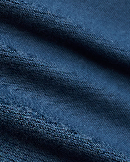 Deep Sea Blue Long Sleeve T Shirt