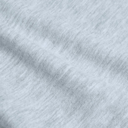Light Heather Gray Classic Long Sleeve Crew Neck