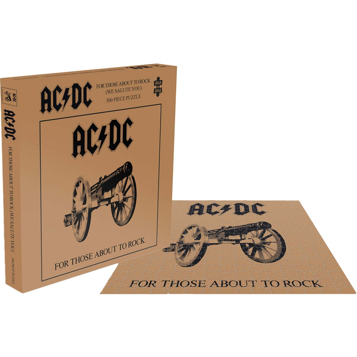 AC/DC For Those About To Rock (500 Piece Jigsaw Puzzle) Puzzle