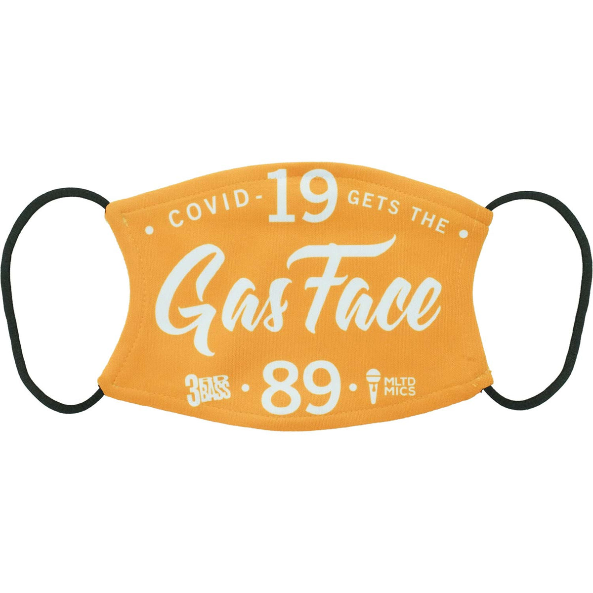 3rd Bass Covid 19 Gets Gas Face Orange Face Mask
