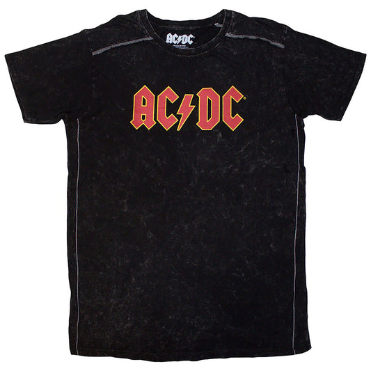 AC/DC Logo (Snow Wash) Vintage T-shirt