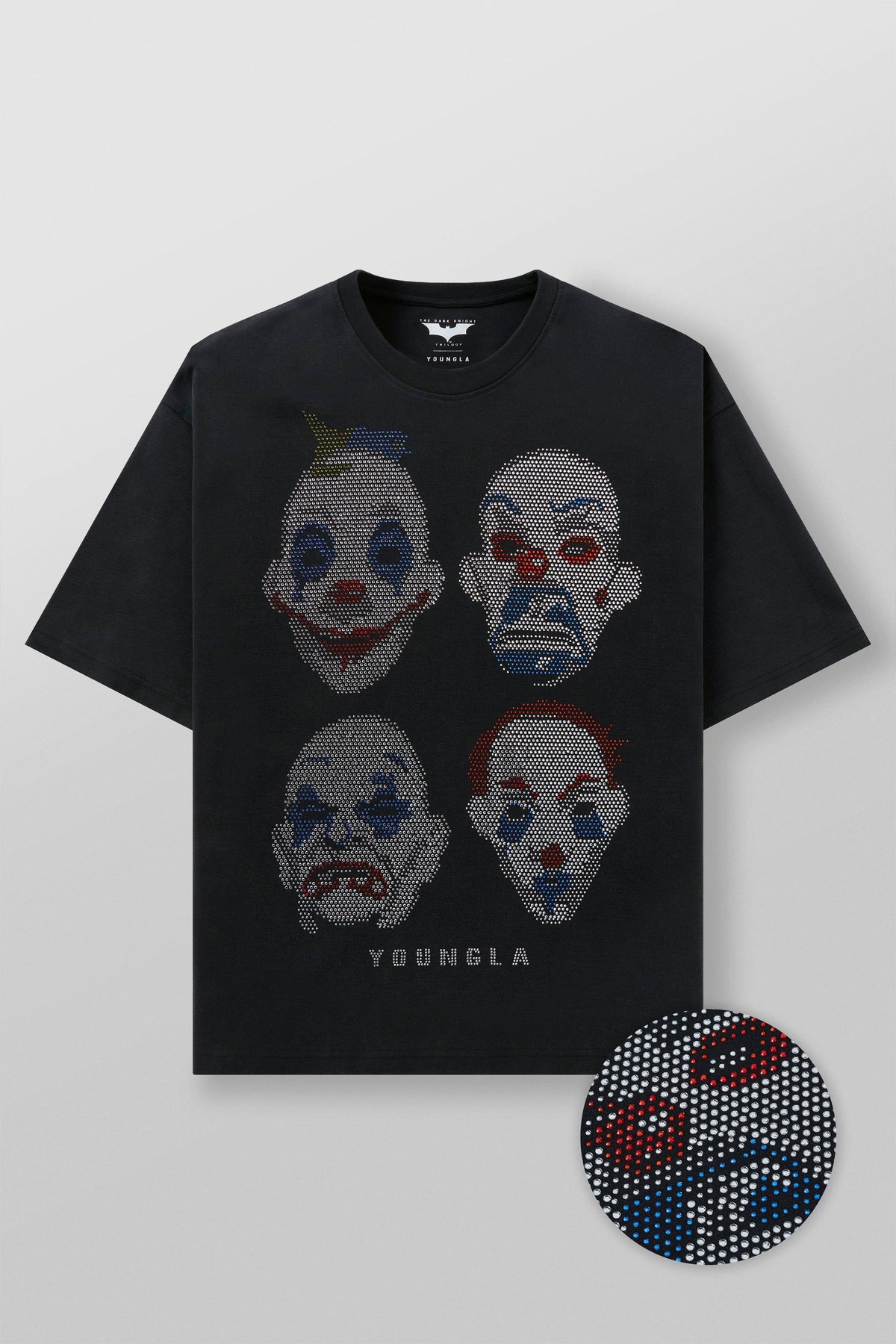 4257 - Batman Rhinestone Tees