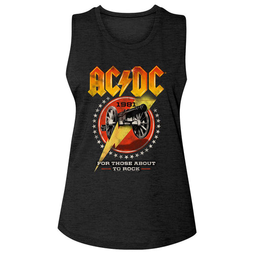 AC/DC Cannon Lightning Junior Top