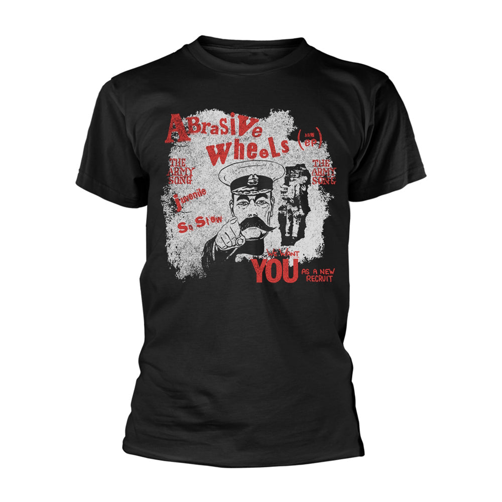 Abrasive Wheels Army Song (black) T-shirt