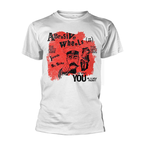 Abrasive Wheels Army Song (white) T-shirt