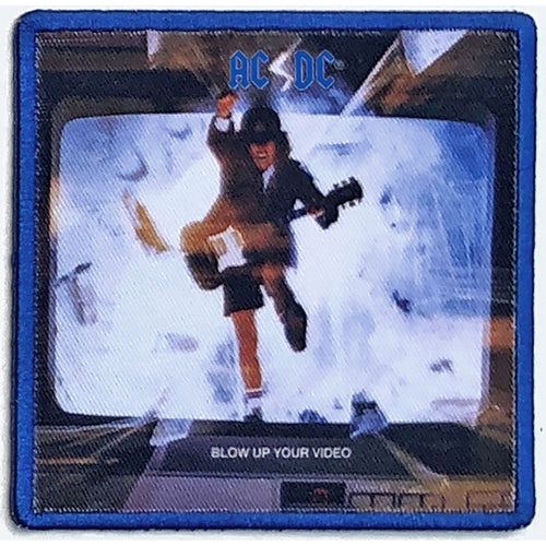AC/DC Blow Up Your Video Woven Patch