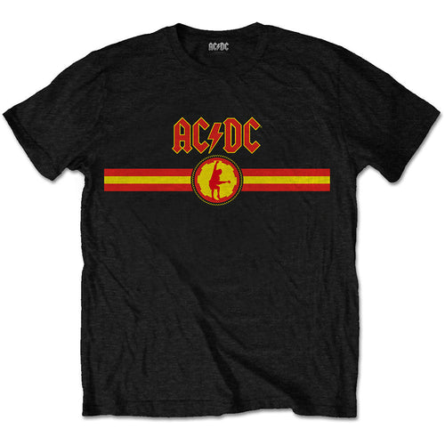 AC/DC Logo & Stripe T-shirt