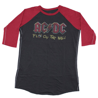 AC/DC Fly On The Wall Youth Raglan by TRUNK LTD Childrens T-shirt