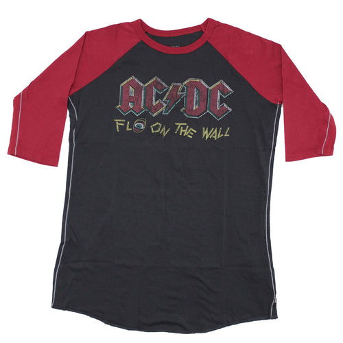 AC/DC Fly On The Wall Youth Raglan by TRUNK LTD Childrens T-shirt