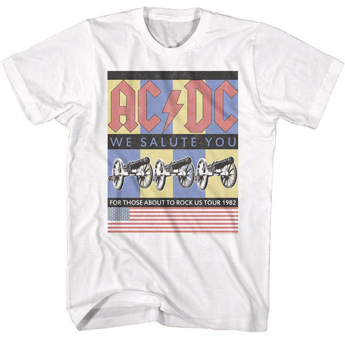 AC/DC AC/DC Flag We Salute You T-shirt