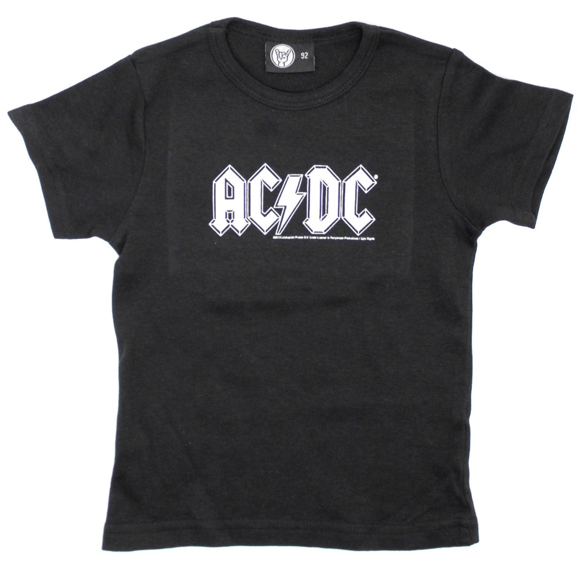 AC/DC Black & White Logo Childrens T-shirt