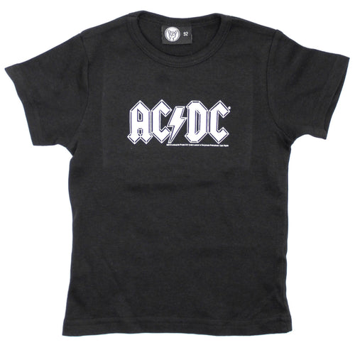 AC/DC Black & White Logo Childrens T-shirt