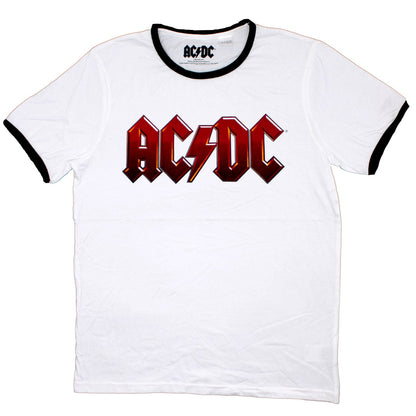 AC/DC Classic Logo Ringer T-shirt