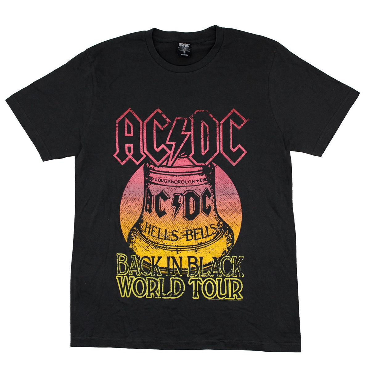 AC/DC Hells Bells Back In Black World Tour T-shirt