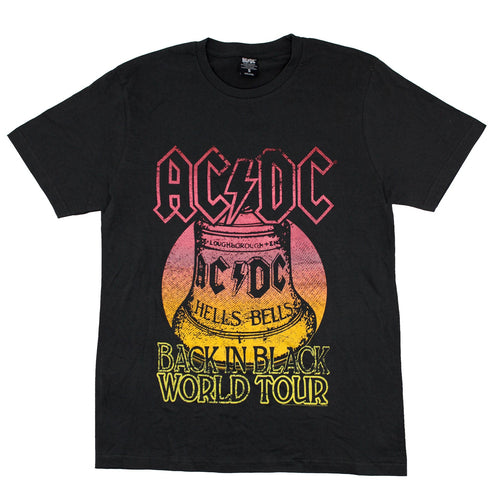 AC/DC Hells Bells Back In Black World Tour T-shirt