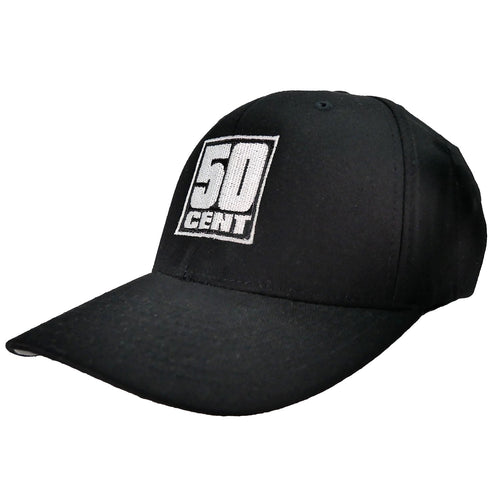 50 Cent Embroidered Logo Baseball Cap