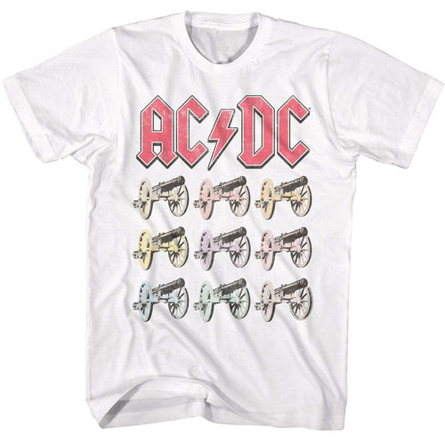 AC/DC AC/DC Multi Color Cannons T-shirt