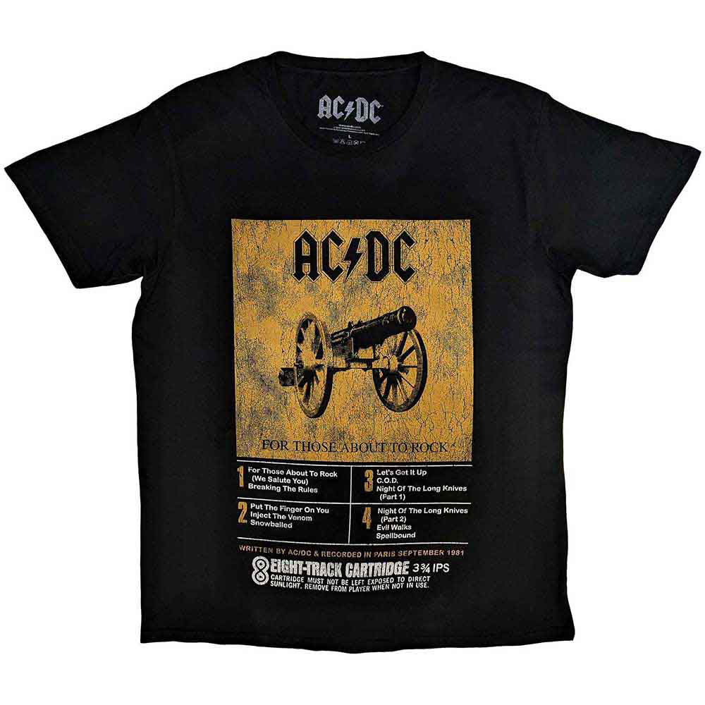 AC/DC 8 Track T-shirt