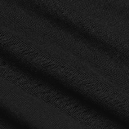 All Black Tall Straight Hem Crew Neck T-Shirt 3-Pack