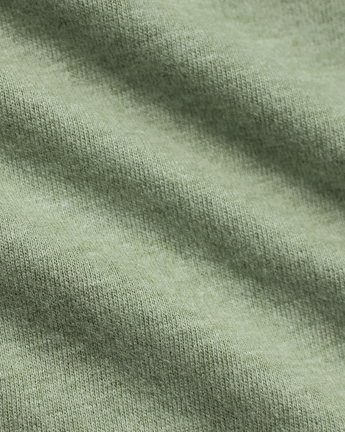 Dark Heather Bay Green Tall Straight Hem Crew Neck T Shirt