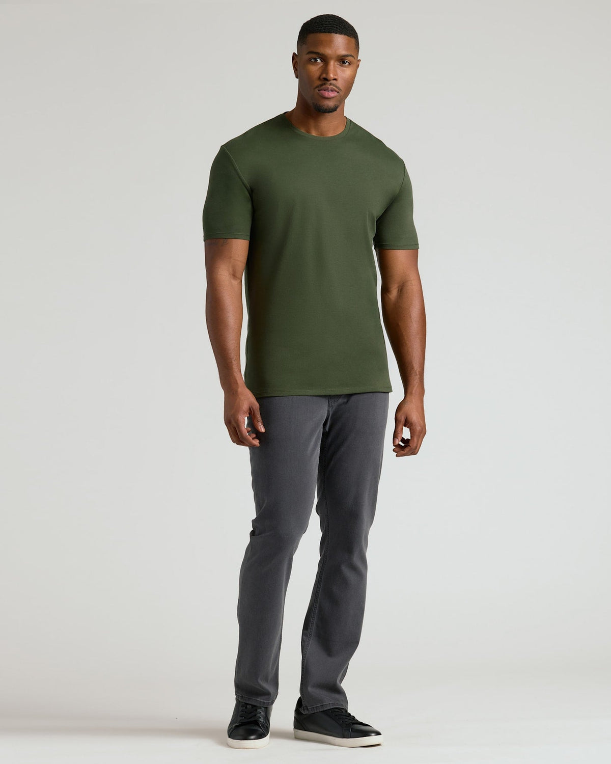 Tall Pima Cotton Blend Crew 2-Pack