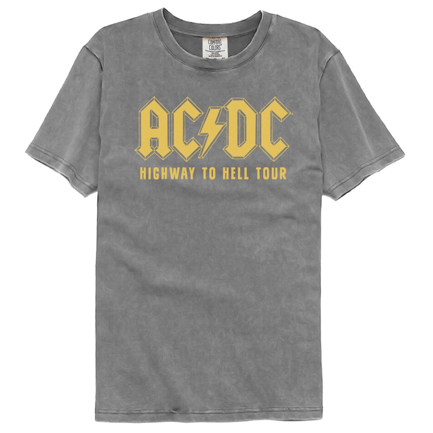 AC/DC AC/DC Highway To Hell Tour 1979 Fb Comfort Color T-shirt