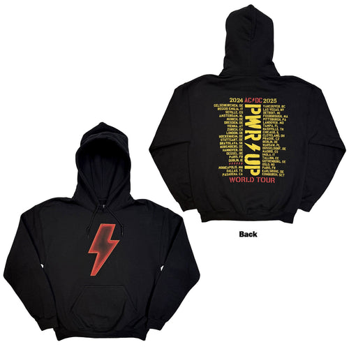 AC/DC Lightning Bolt World Tour '24-'25 Hooded Sweatshirt