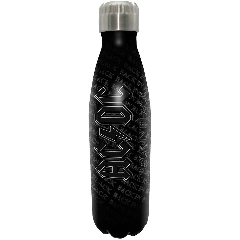 AC/DC Back In Black Water Bottle