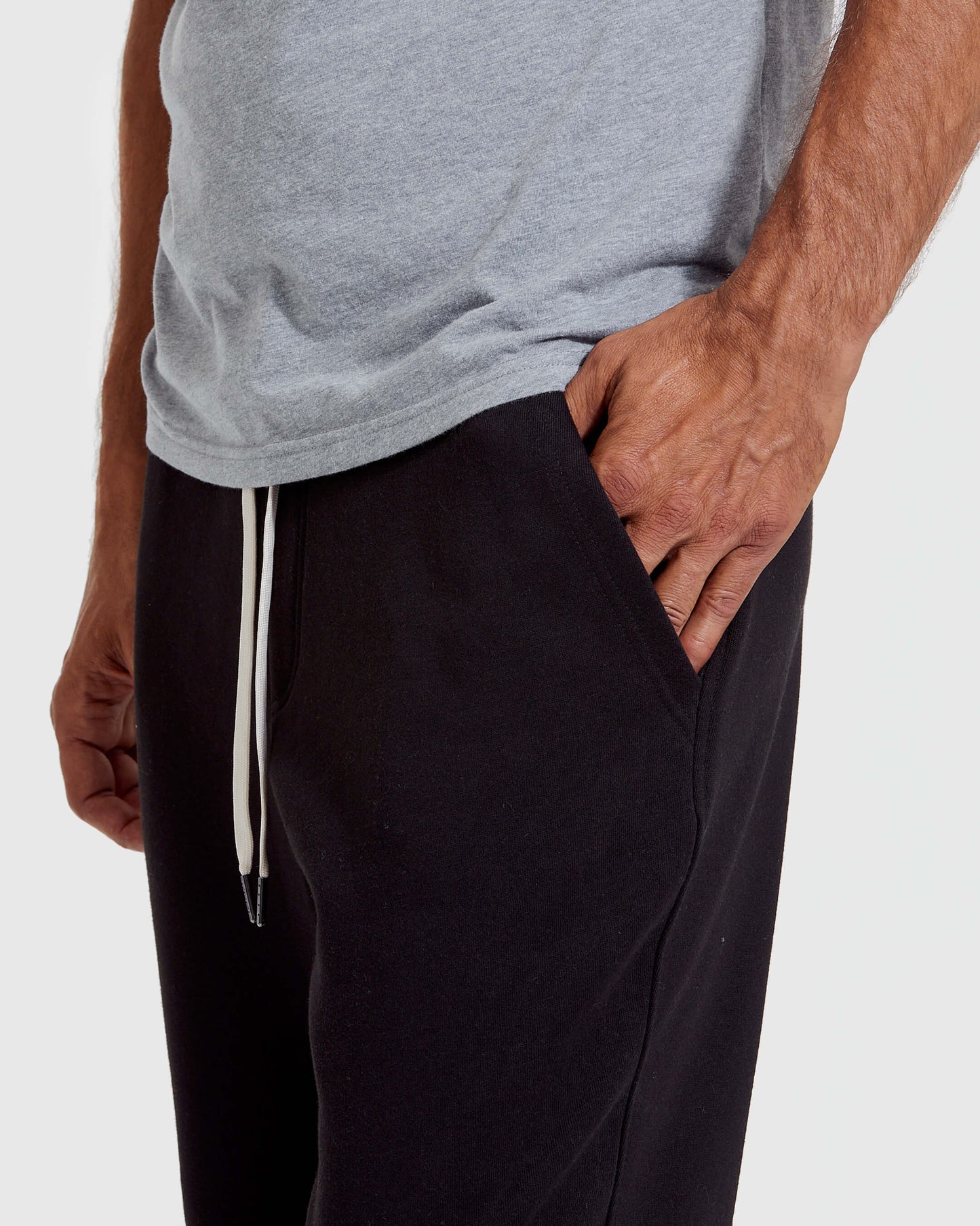 Black Full Zip Fleece Hoodie & Jogger 2-Pack