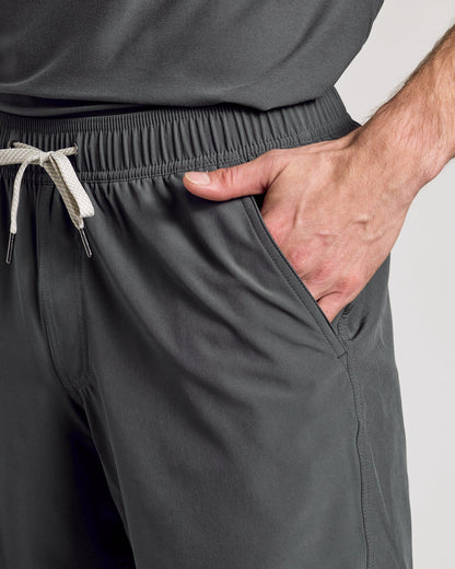 9" Black & Carbon Active Quick Dry Shorts 2-Pack