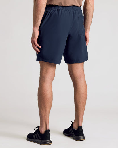9" Black & Navy Active Quick Dry Shorts 2-Pack