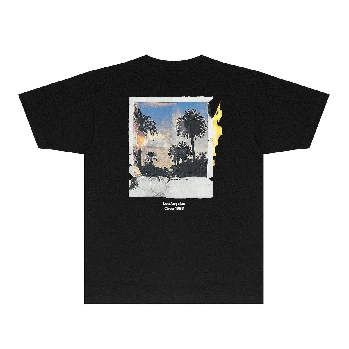 Gallery Dept T Shirt Retro Printed Loose Short-Sleeved Shirt