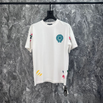 Chrome Heart T Shirts Summer Short Sleeve Street Half Sleeve T-Shirt