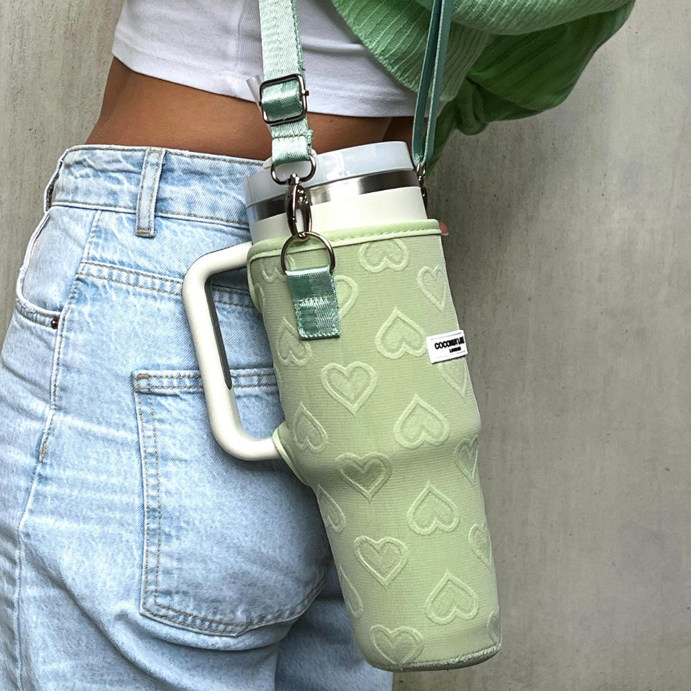 Tumbler Carry Case - Sage Heart