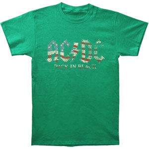 AC/DC Back In Black Flag T-shirt