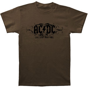 AC/DC Can't Stop R-n-R Tee Slim Fit T-shirt