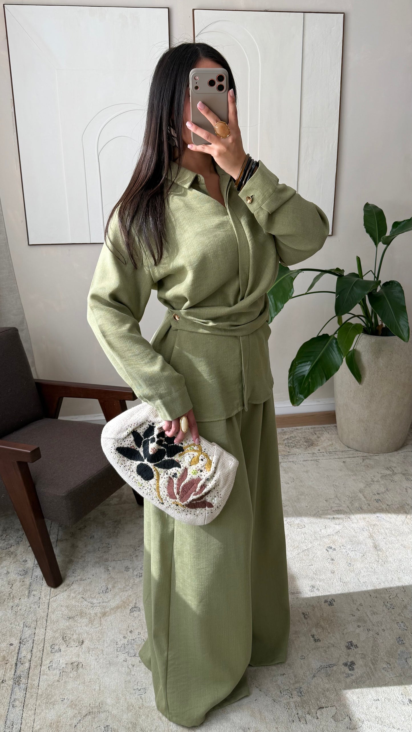 Pantalon Alydee I Olive