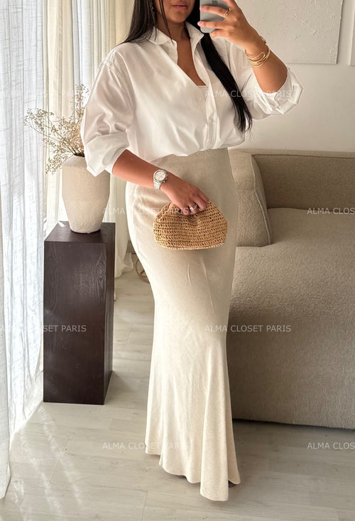 Jupe Lin Plump 11090 Beige Sable 1