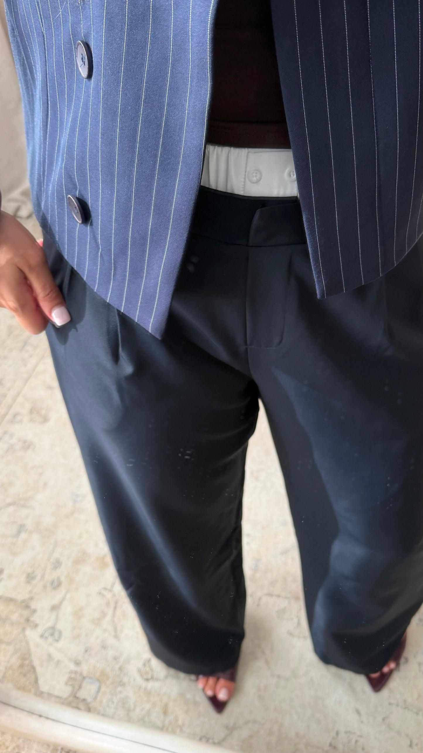 Pantalon I Bleu Marine 2