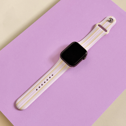 Pastel Stripes Apple Watch Strap