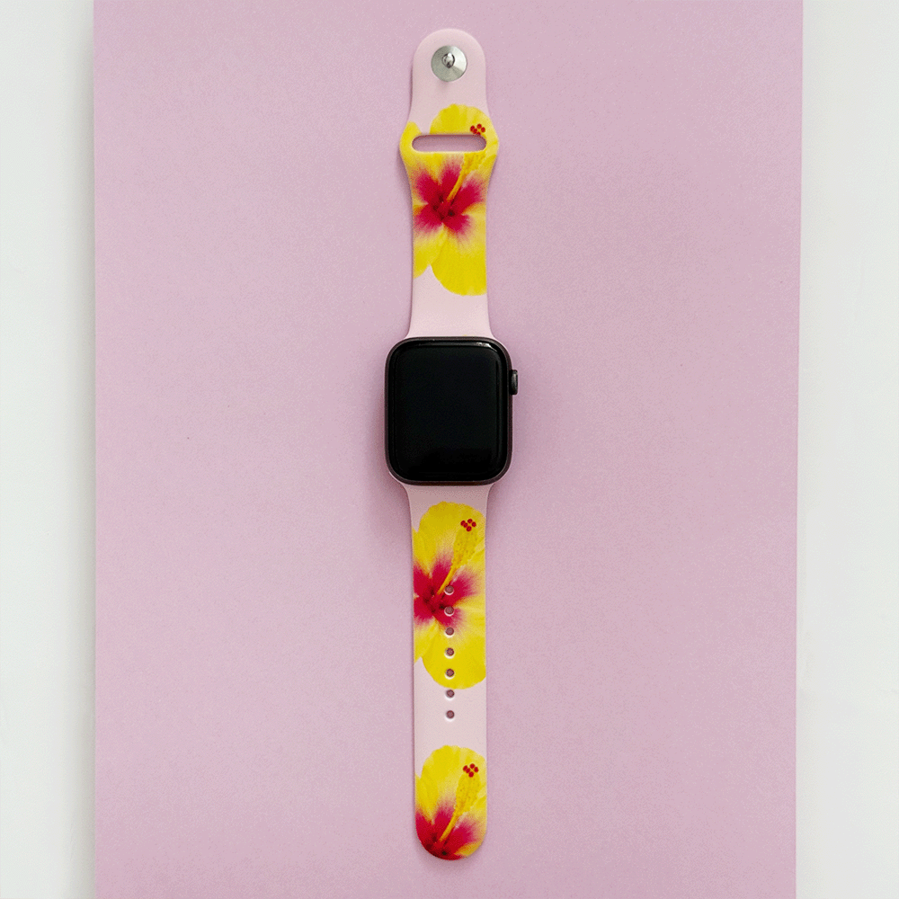 Hibiscus Crush Apple Watch Strap