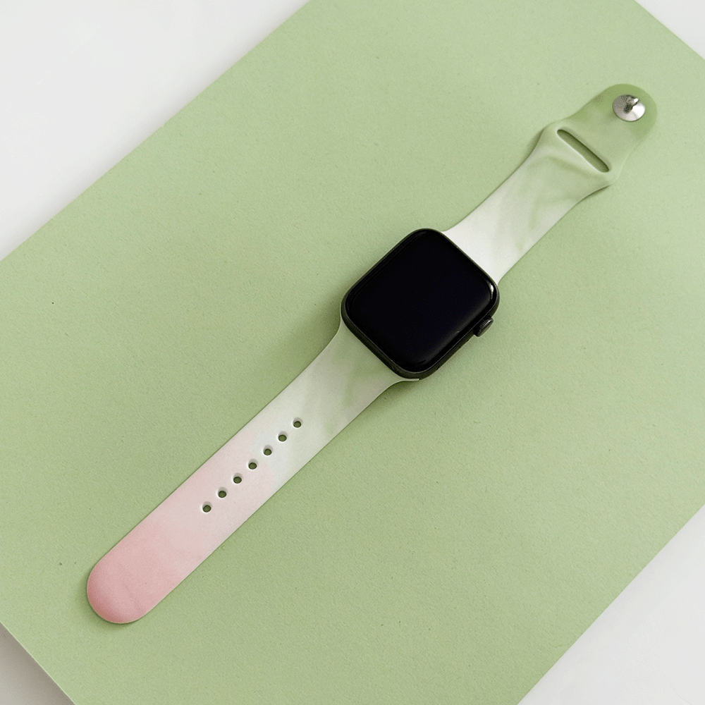 Strawberry Matcha Apple Watch Strap